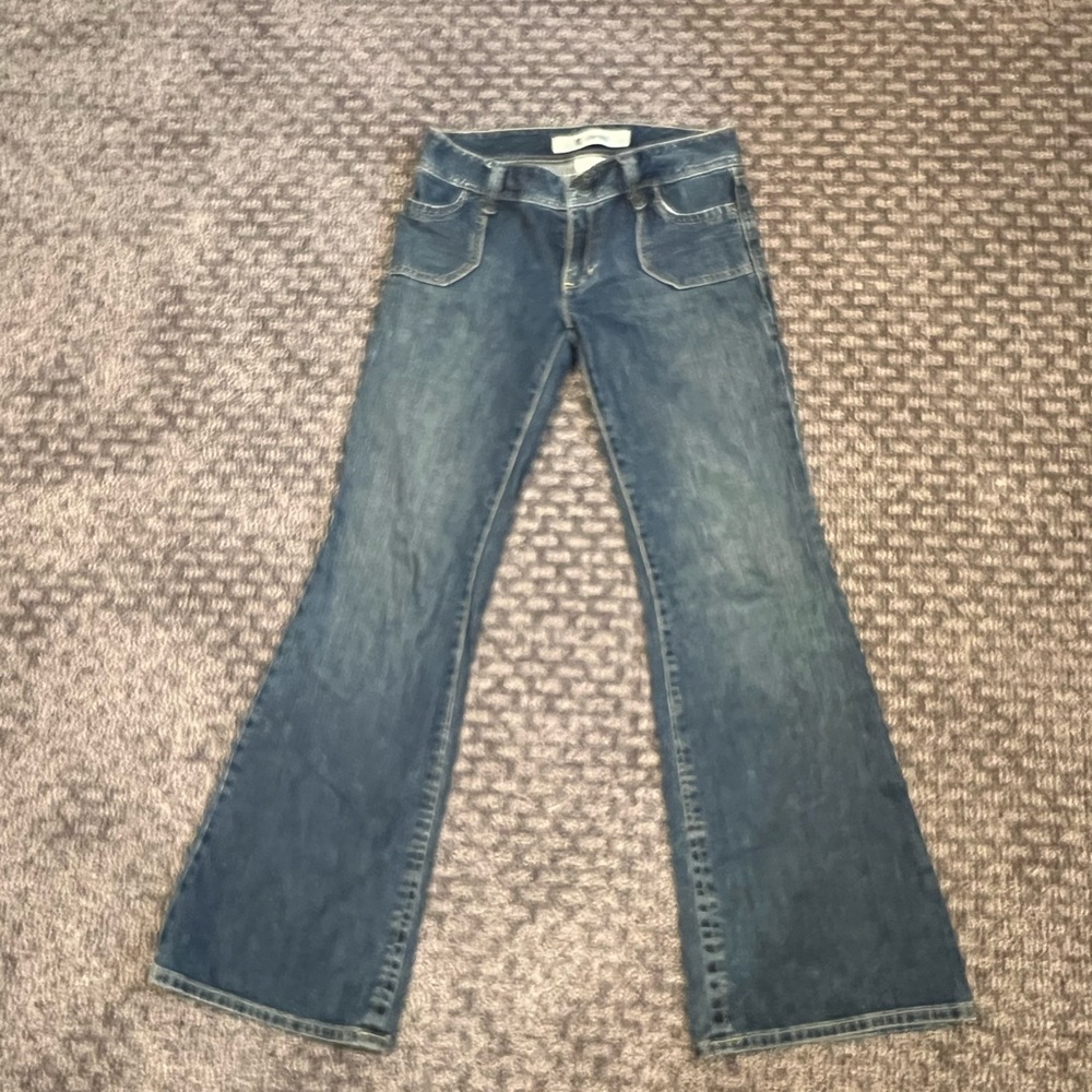Vintage Low Rise Gap Jeans Size 4 Painters Pants Style 100% Cotton